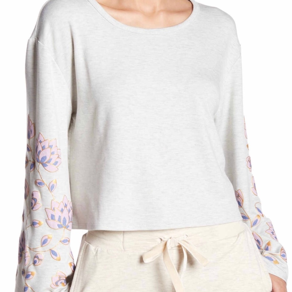Living Doll Womens Long Sleeve Top Blouse Shirt